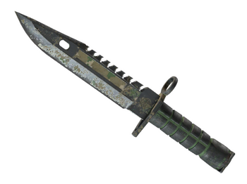 ★ StatTrak™ Штык-нож M9 | Пиксельный камуфляж «Лес»