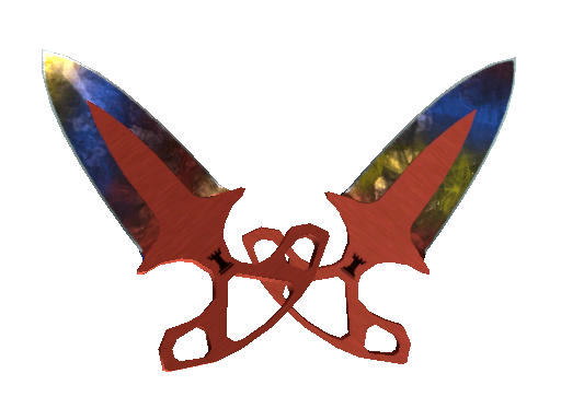 Image for the ★ Shadow Daggers | Marble Fade weapon skin in Counter Strike 2