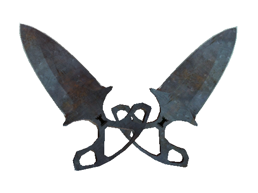 Image for the ★ Shadow Daggers | Rust Coat weapon skin in Counter Strike 2