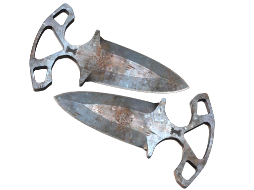 ★ Shadow Daggers | Rust Coat (Well-Worn)