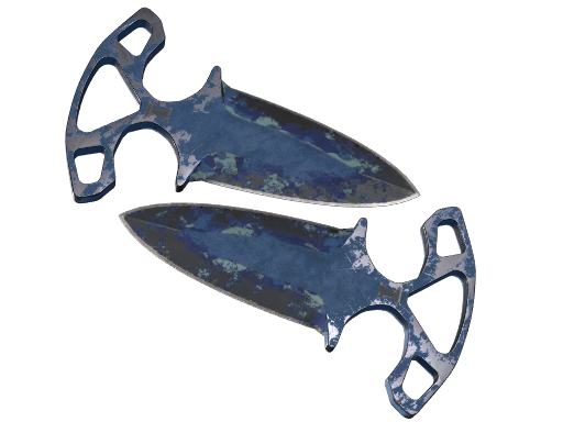 ★ StatTrak™ Shadow Daggers | Bright Water (Battle-Scarred)