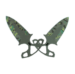 ★ Shadow Daggers | Boreal Forest (Well-Worn)