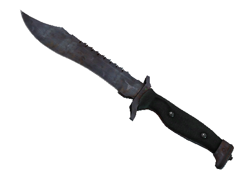 ★ Bowie Knife | Rust Coat (Well-Worn)