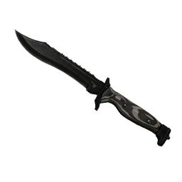 ★ Bowie Knife | Black Laminate (Battle-Scarred)