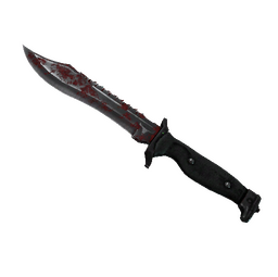 ★ StatTrak™ Bowie Knife | Crimson Web (Battle-Scarred)