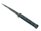 ★ Stiletto Knife | Night Stripe (Battle-Scarred)