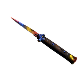 ★ Stiletto Knife | Marble Fade (Minimal Wear)