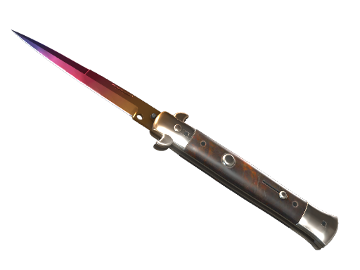 ★ StatTrak™ Stiletto Knife | Fade (Minimal Wear)