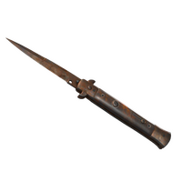 Stiletto Knife Rust Coat