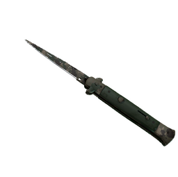 ★ StatTrak™ Stiletto Knife | Forest DDPAT (Well-Worn)