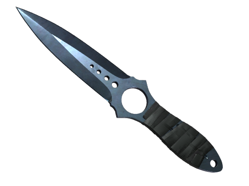 ★ İskelet Bıçak | Mavi Çelik