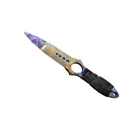 ★ StatTrak™ Skeleton Knife | Case Hardened (Well-Worn)