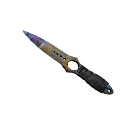 ★ StatTrak™ Skeleton Knife | Case Hardened (Battle-Scarred)