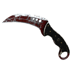 ★ StatTrak™ Talon Knife | Crimson Web (Battle-Scarred)