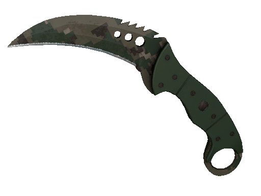 Image for the ★ Talon Knife | Forest DDPAT weapon skin in Counter Strike 2