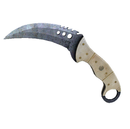 ★ StatTrak™ Talon Knife | Blue Steel (Well-Worn)