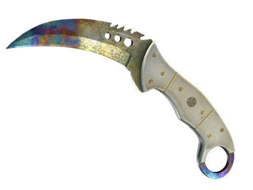 ★ StatTrak™ Talon Knife | Case Hardened (Battle-Scarred)