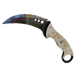 ★ StatTrak™ Talon Knife | Case Hardened (Battle-Scarred)