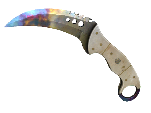 Image for the ★ Talon Knife | Case Hardened weapon skin in Counter Strike 2