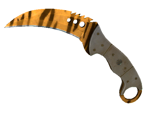 Image for the ★ Talon Knife | Tiger Tooth weapon skin in Counter Strike 2
