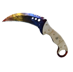 ★ StatTrak™ Talon Knife | Marble Fade (Minimal Wear)