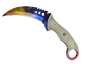 ★ StatTrak™ Talon Knife | Marble Fade (Factory New)