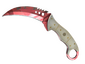 ★ StatTrak™ Talon Knife | Slaughter (Field-Tested)