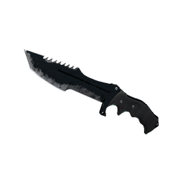 ★ StatTrak™ Huntsman Knife | Night (Battle-Scarred)