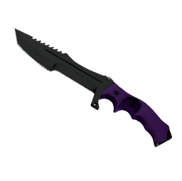 ★ StatTrak™ Huntsman Knife | Ultraviolet (Minimal Wear)