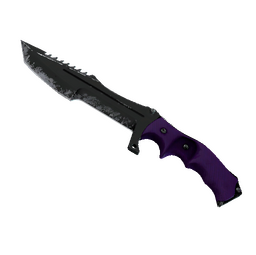 ★ StatTrak™ Huntsman Knife | Ultraviolet (Field-Tested)