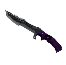 ★ StatTrak™ Huntsman Knife | Ultraviolet (Battle-Scarred)