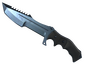 ★ StatTrak™ Huntsman Knife | Blue Steel (Well-Worn)