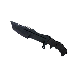 ★ StatTrak™ Huntsman Knife | Blue Steel (Well-Worn)