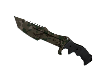 ★ Охотничий нож | Пиксельный камуфляж «Лес»
