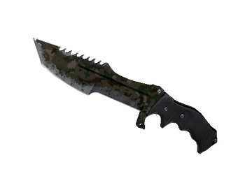 ★ Охотничий нож | Пиксельный камуфляж «Лес»