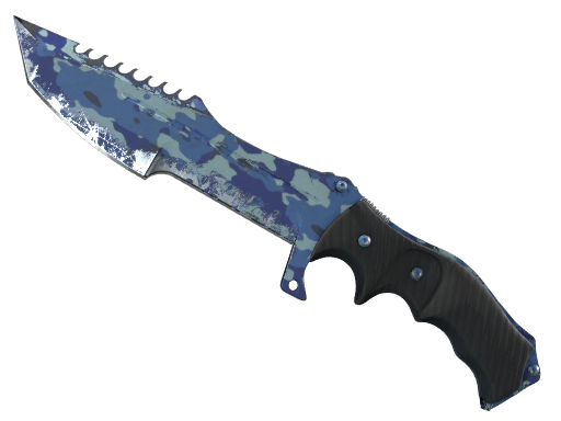 ★ StatTrak™ Huntsman Knife | Bright Water (Well-Worn)