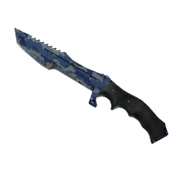 ★ Huntsman Knife | Bright Water (Well-Worn)