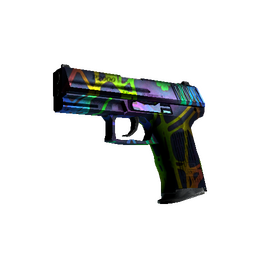 StatTrak™ P2000 | Acid Etched (Well-Worn)