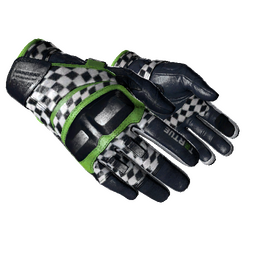 ★ Moto Gloves | Finish Line (Factory New)