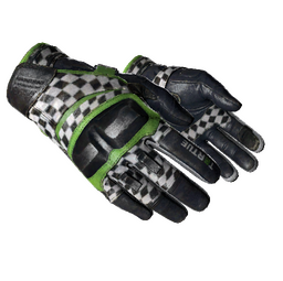 ★ Moto Gloves | Finish Line (Well-Worn)