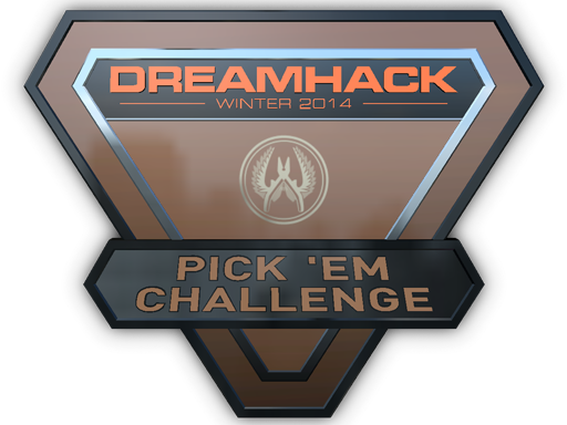 Bronze DreamHack 2014 Pick'Em Trophy