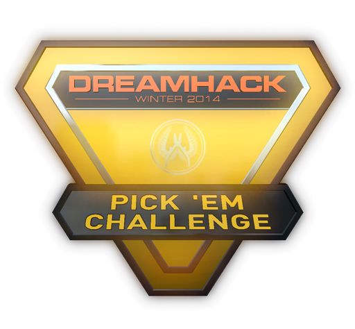 Gold DreamHack 2014 Pick'Em Trophy