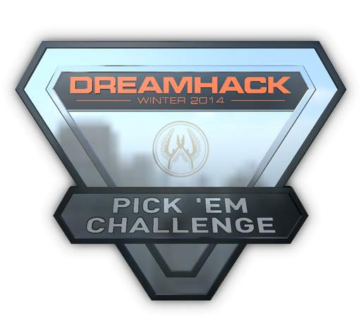 Silver DreamHack 2014 Pick'Em Trophy