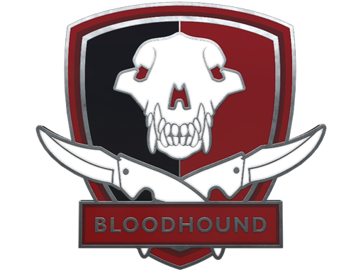 Genuine Bloodhound Pin