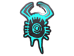 Headcrab Glyph Pin