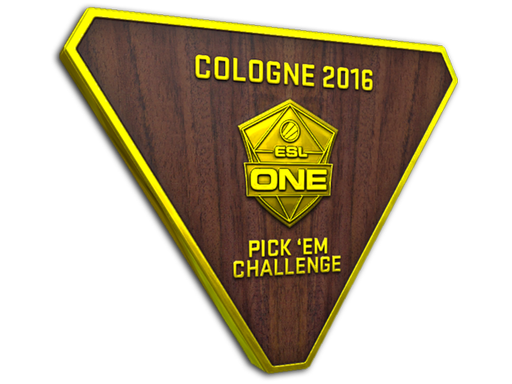 Gold Cologne 2016 Pick'Em Trophy