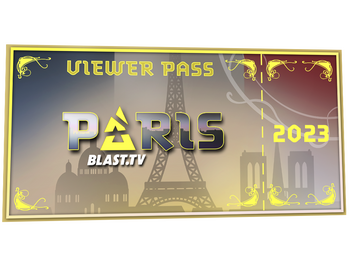 Пропуск зрителя BLAST.tv Paris Major 2023