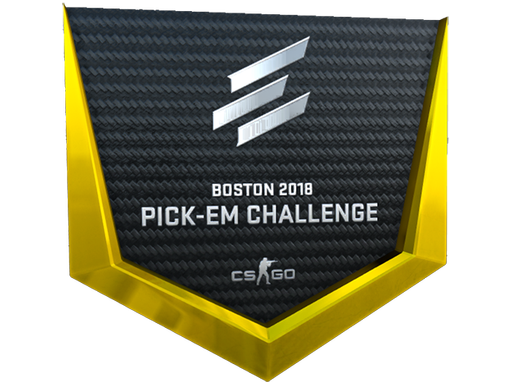 Gold Boston 2018 Pick'Em Trophy