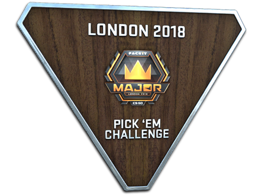Silver London 2018 Pick'Em Trophy
