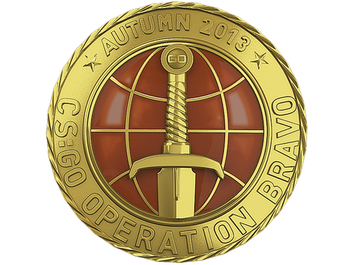 Gold Operation Bravo Coin